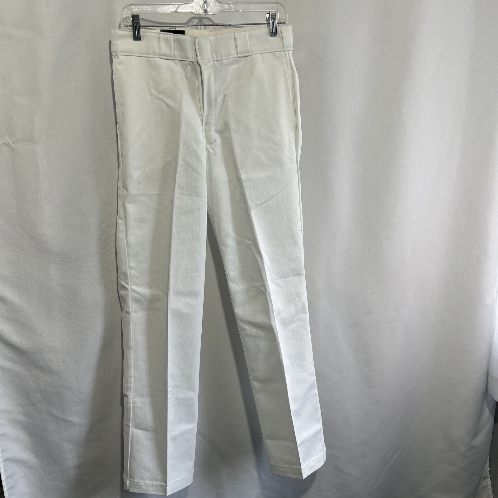 Dickies Mens 874 Original Fit White Denim Jeans Size 30x32