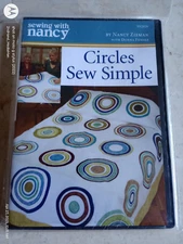 NEW SEWING WITH NANCY CIRCLES SEW SIMPLE DVD