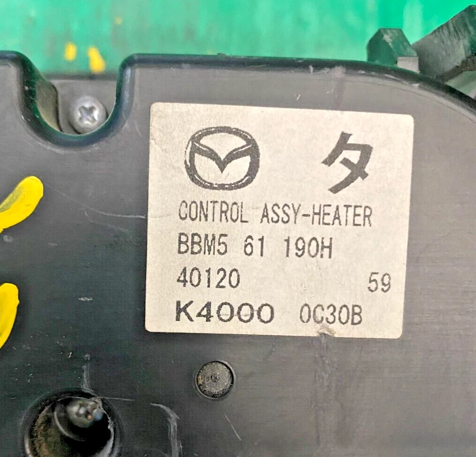 Mazda 3 2010-2011 calefacción climatización Foto 4 de 4