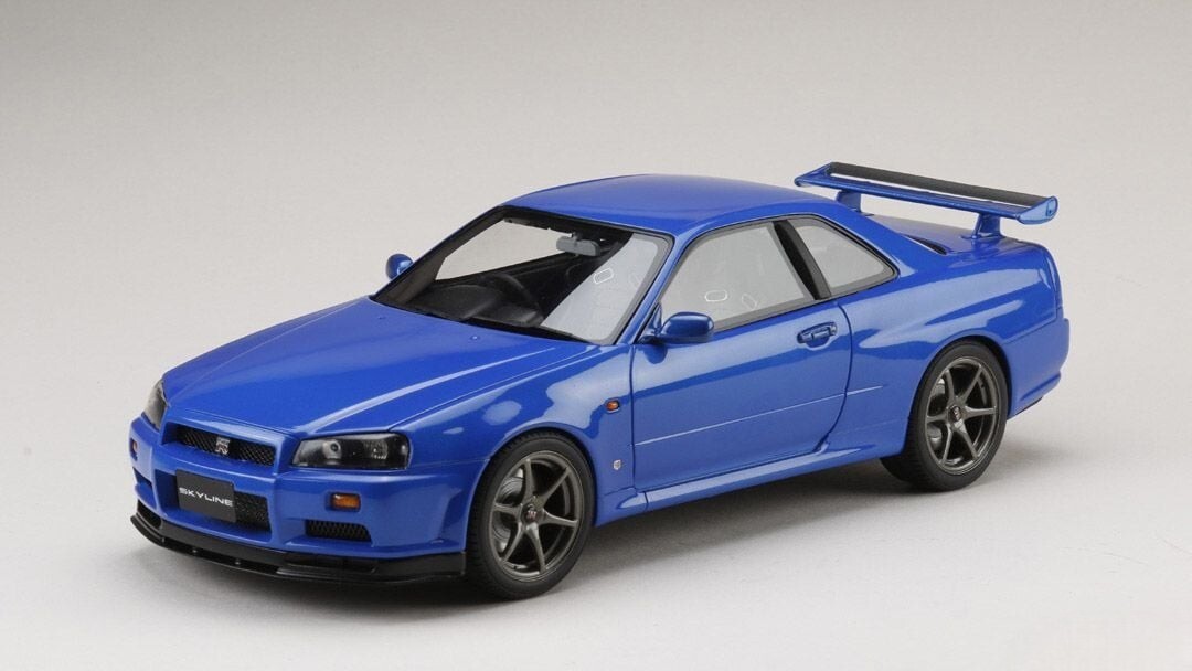 Hobby Japan 1/18 car Nissan Skyline GT-R V spec 1999 BNR34 Hobby Japan 1/18 car Nissan Skyline GT-R V spec 1999 BNR34