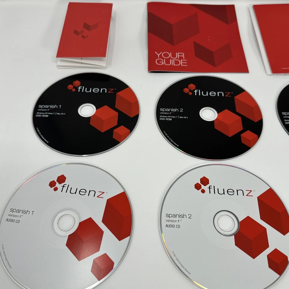 FLUENZ Language Learning Software Spanish 1-3 DVD ROM & AUDIO CD (6 Disks Total) - Image 2 of 4