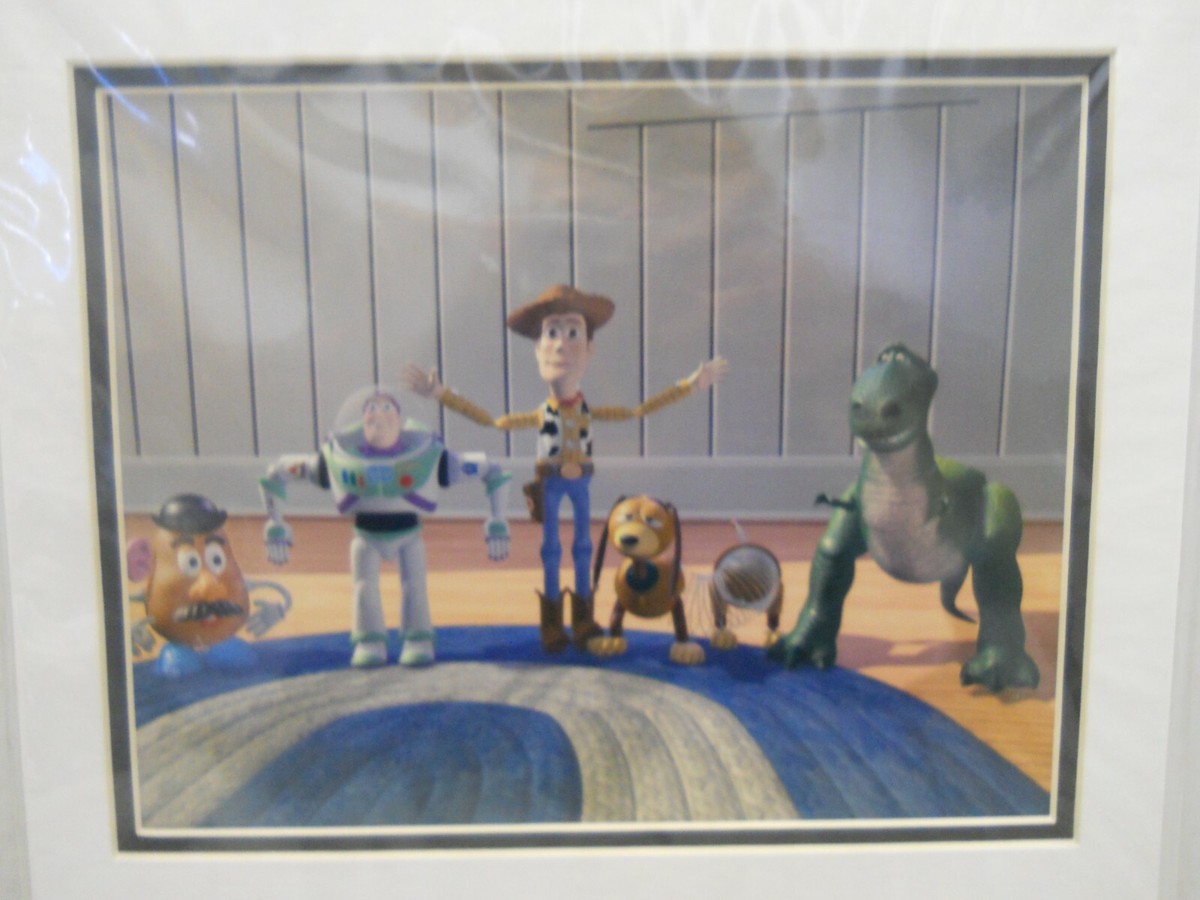 ■スタンプアートギャラリー　TOY STORY USPS The Art Of Disney Toy Story Andy's Toys First Day Issue Stamp