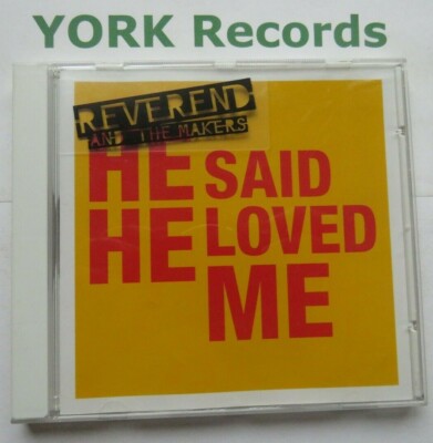 REVEREND & THE MAKERS - He Said He Loved Me -Ex CD Single Wall Of Sound WOS014CD