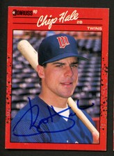 Chip Hale #690 signed autograph auto 1990 Donruss Baseball Trading Card 