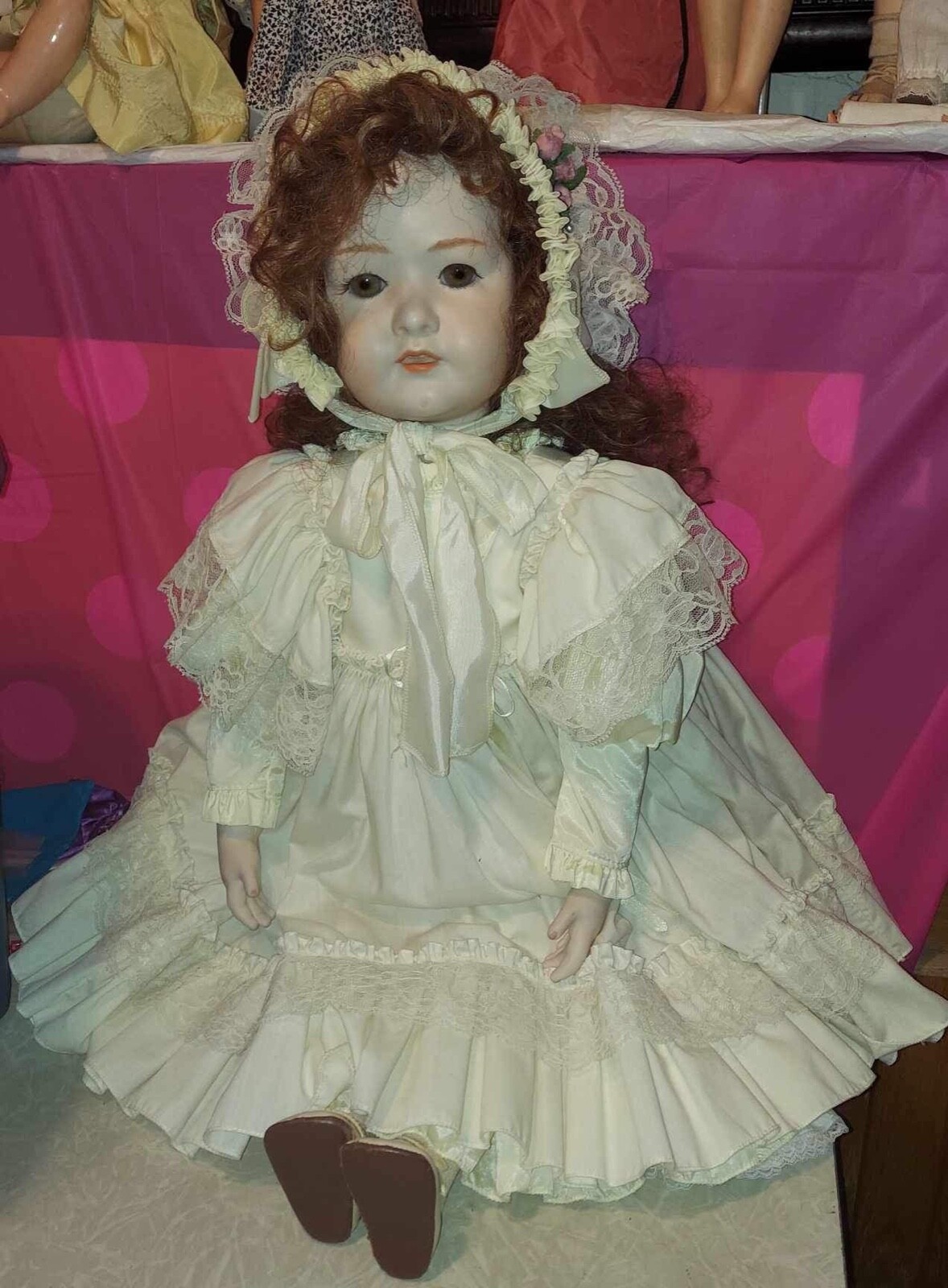 Vintage German Doll reproduction 34 inches tall eBay