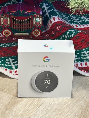 Nest Learning 3rd Generation Smart Thermostat - White