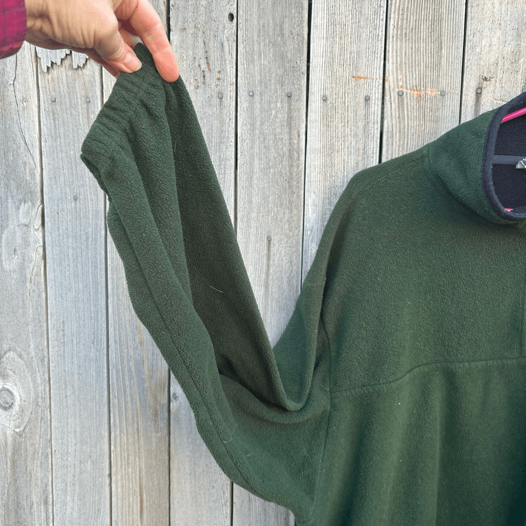 Sideout jacket pullover partial zip pockets size … - image 2