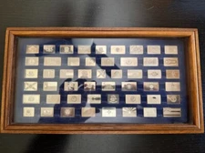 Franklin Mint Sterling Silver 50 States- Complete Set