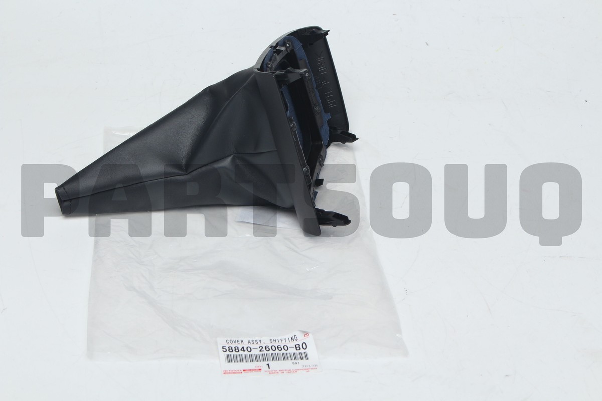 5884026060B0 Genuine Toyota COVER ASSY, SHIFTING HOLE 58840