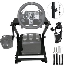 G29 Racing Steering Wheel Stand Simulator Cockpit for Logitech G920 Thrustmaster