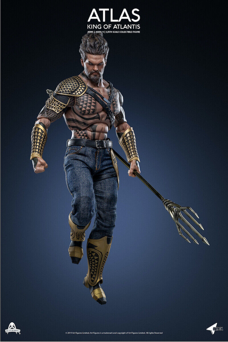 Art Figures 1/6 Scale Atlas King of Atlantis Collectible Art Figures 1/6 Scale Atlas King of Atlantis Collectible