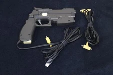 PS2 GUNCON 2 Gun Controller ＆ Cable Work for CRT TV Only Namco Playstation 2