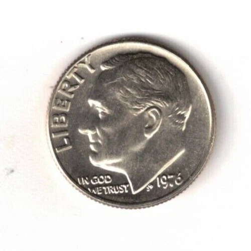 1976 Philadelphia Brilliant Uncirculated Roosevelt Dime!