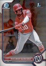 2022 BOWMAN CHROME PROSPECTS 1ST ROISMAR QUINTANA #BCP-83