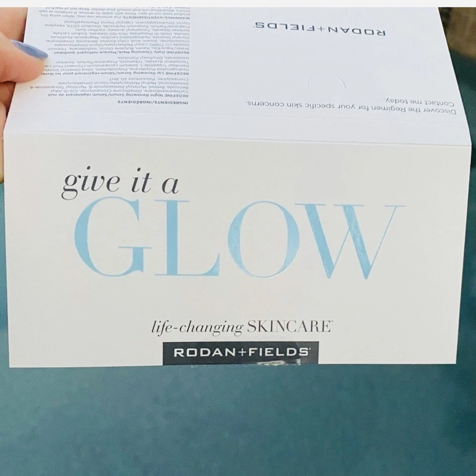 Give It a Glow Redefine Step 1 Mask Orig Night Serum + original Lip Serum Card - Image 2 of 4