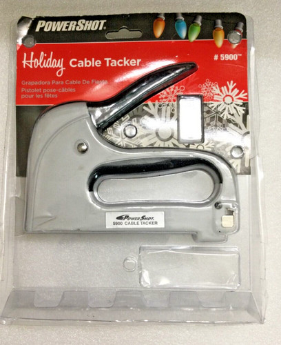 Holiday Cable Tacker, 5900 insulated cable and wire tacker without  stapler pins