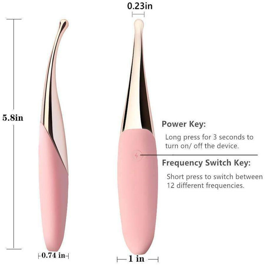 Sex Toys for Women Orgasm Vibrator Clit G-Spot-Dildo Massager Rechargeable Anal