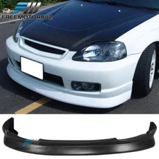 Fits 99-00 Honda Civic EK CS Style Front Bumper Lip Spoiler PU