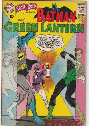 The Brave and the Bold (1955 DC) #59 Batman/Green Lantern Team-up 1965 VG