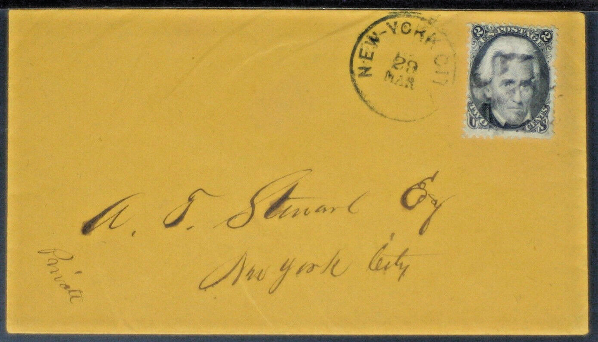 US Postal History - Black Jack #73 New York City CR289 | eBay