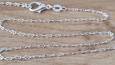 Chaîne De Cou En Argent - Longueur 47 Cm, Neuve Sans Emballage, Référence 150