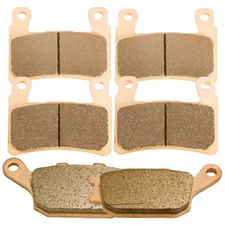 F+R Sintered Brake Pads For Honda CBR600F4 CBR600F4i Super Sport 600 2001-2006