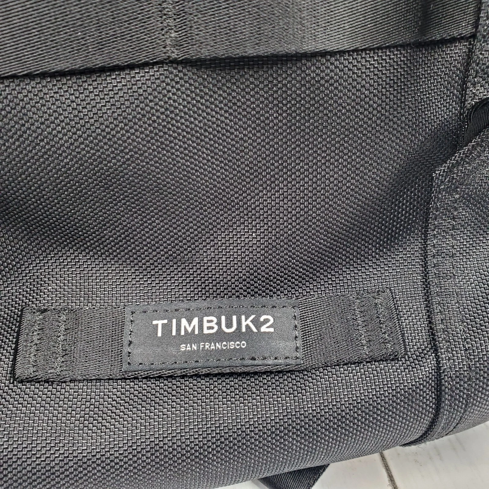 Zaino per laptop Mercari Timbuk2 Swig Flap 15" triplo nero tessuto tecnico cordura