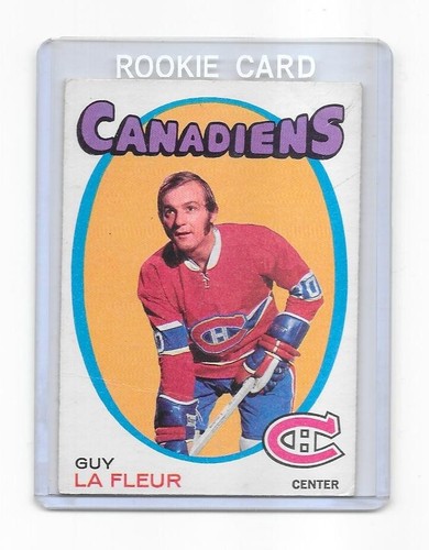 1971/72 O-PEE-CHEE NHL HOCKEY CARD #148 GUY LAFLEUR-MONTREAL CAN-FREE SHIP WW
