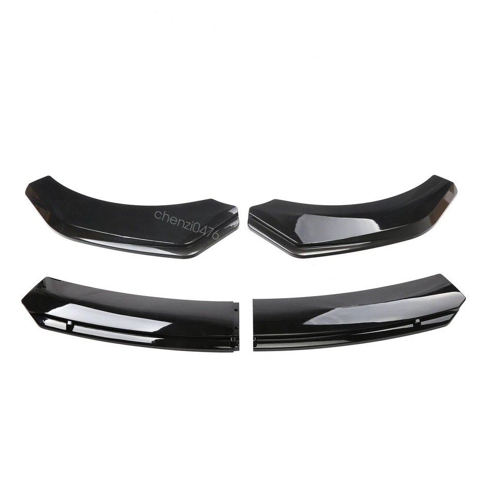 Front Bumper Lip Splitter Spoiler Side Skirt Body Kit For Bentley Continental GT Foto 2 de 4