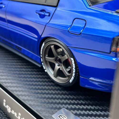 ignition model 1/18 Mitsubishi Lancer IX 9 CT9A blue 009 IG2378 Resin model JDM - Picture 18 of 22