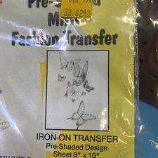 Dizzle - Pre-Shaded Mini Fashion Transfer Butterflies 50067