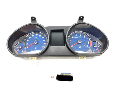 2009-2012 MASERATI GRANTURISMO S M145 SPEEDOMETER INSTRUMENT CLUSTER GAUGE OEM