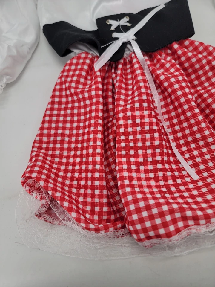 Disfraz Camisa Vintage Rubíes Blanco Cuadros Talla 2-4 Niño Pequeño Foto 2 de 4