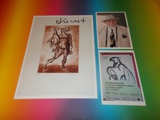 Markus Lüpertz art art signed autograph on 20x28 photo in person
