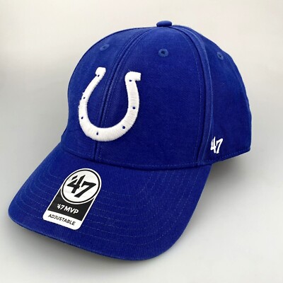 Indianapolis Colts New Era Hat Royal Blue Adjustable New