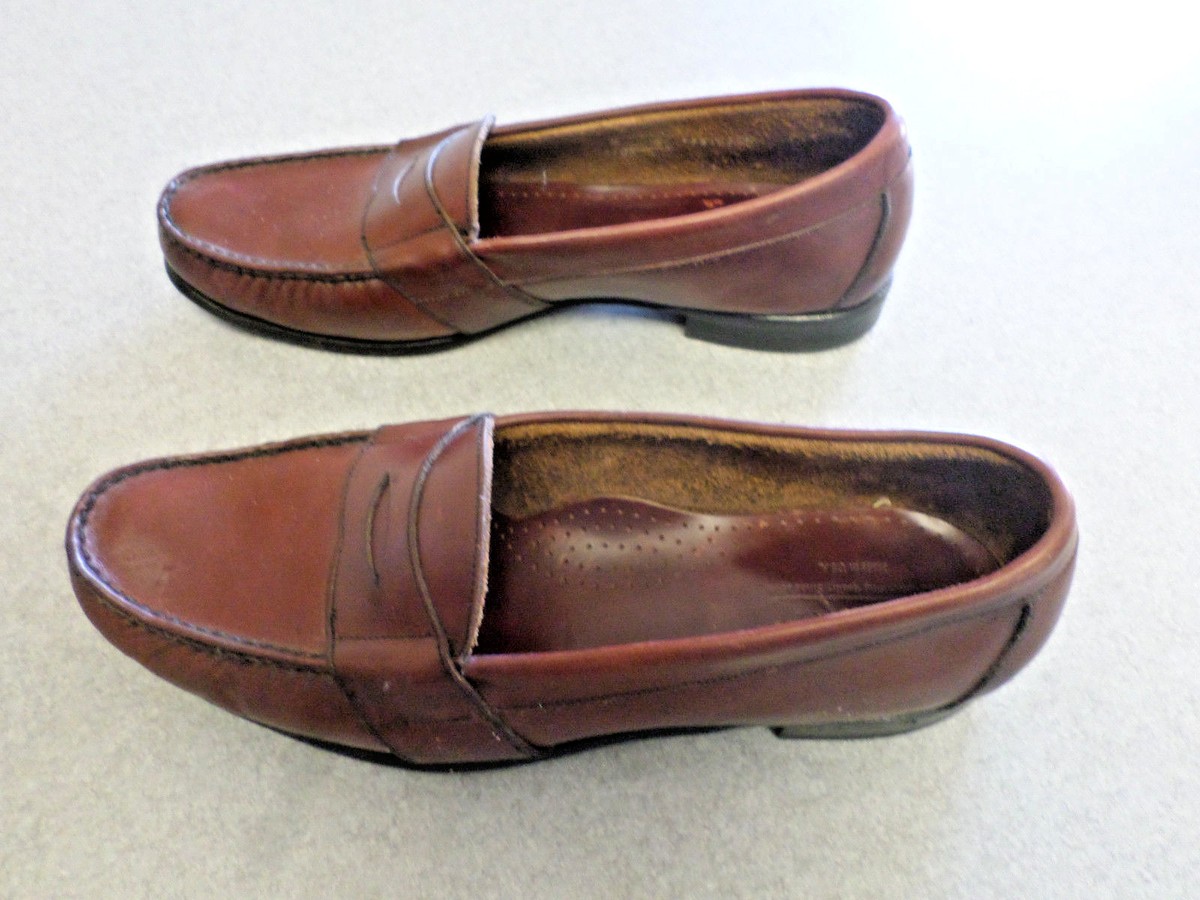 Bostonian Classic Men\'s Brown Leather Penny Loafers Size 11 Bostonian Men main image 2