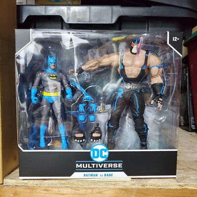 DC Multiverse Knightfall Batman vs Bane Megafig 2PK Action Figures McFarlane