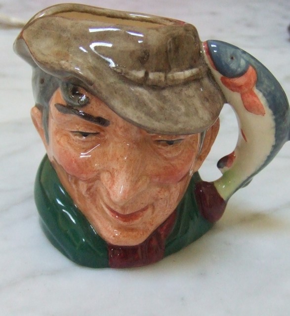 Royal Doulton mini Toby Jug THE POACHER miniature D6515 1954 mint condition eBay
