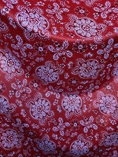 Bandana Design Print On Nylon Spandex 4-way Stretch With Foil 58/60