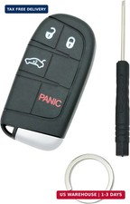 Key Fob Shell Smart Key Cover Case Fit For Dodge Charger Challenger Dart Journey
