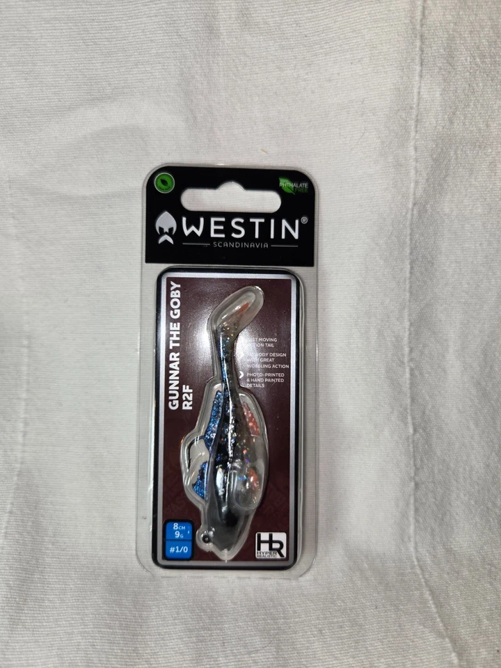 Westin Gunnar the Goby R2F 8cm 9g Grundel Zander 1/0 Haken Hecht und Barsch #22