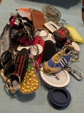 Huge Lot Of Misc Keychains