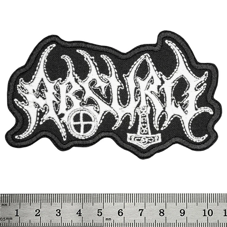Death Band Logo Large Embroidered Sew-On Back Patch for Jacket Vest