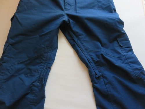Burton Dry Ride Snowboarding Pants Mens Medium Blue Cargo Waterproof Ski Adjust* - Picture 12 of 16