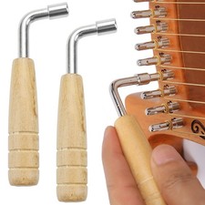 2 PACK Harp Tuning Key Wrench, Lyre Adjustment Lever, L-Shape Tuning...