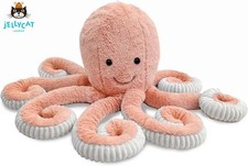 Jellycat ODL2OC Pink Little Odell Octopus,50cm Stuffed Animals - BNWT & Gift Bag