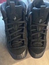 Nike Little Posite One PS Black/Anthracite Mid-Top Basketball 3Y FN7314-001