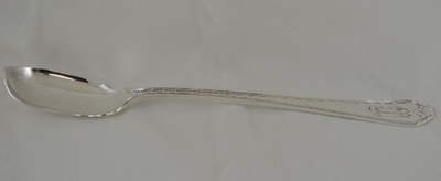 #ad Rare Antique Silver Honey Spoon MADAM MORRIS Sterling1910 By Whiting Manf Co. $84.37