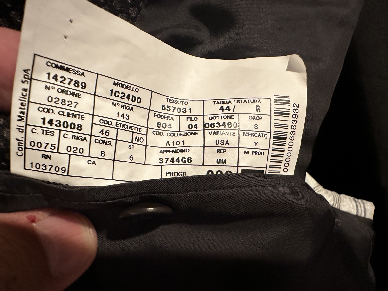 $1,500 Armani Collezioni Dk Brown Raised Texture Silk Wool Blend Blazer 44R Coat