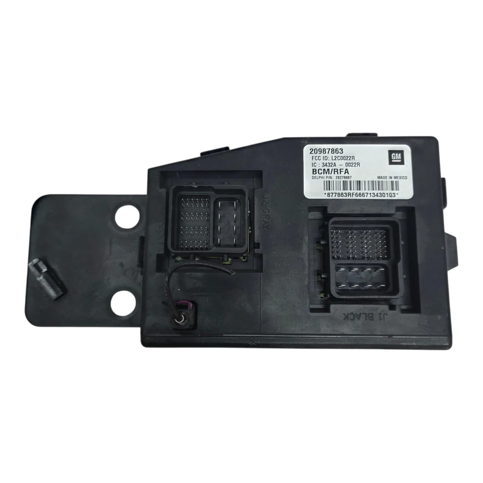 20987863 Chevy Colorado GMC Canyon BCM Módulo de control de carrocería Hummer H3 Foto 3 de 4